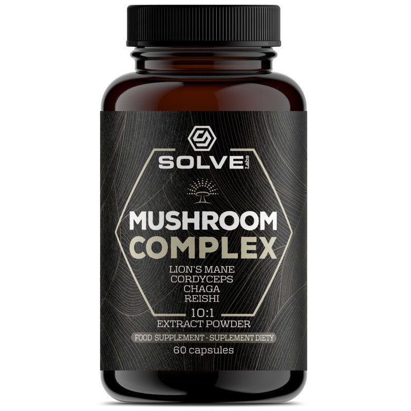 Solve Labs Mushroom Complex Capsules, 60 capsules