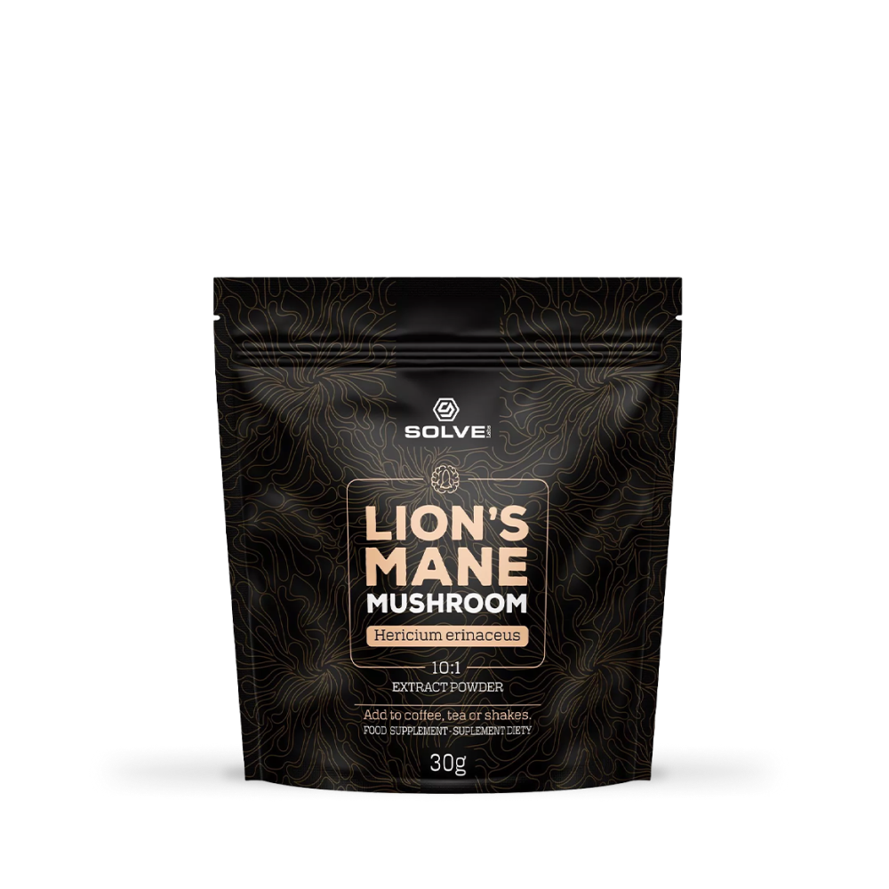 SolveLabs Lion's Mane mushroom extract powder for focus and memory (view 9)