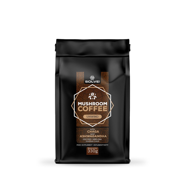 Café de hongos - Chaga & Ashwaghanda