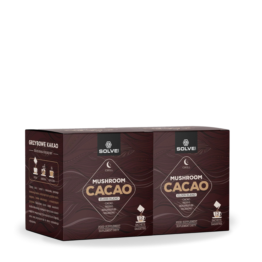 SolveLabs Mushroom Cacao with Reishi for evening calm (view 12)