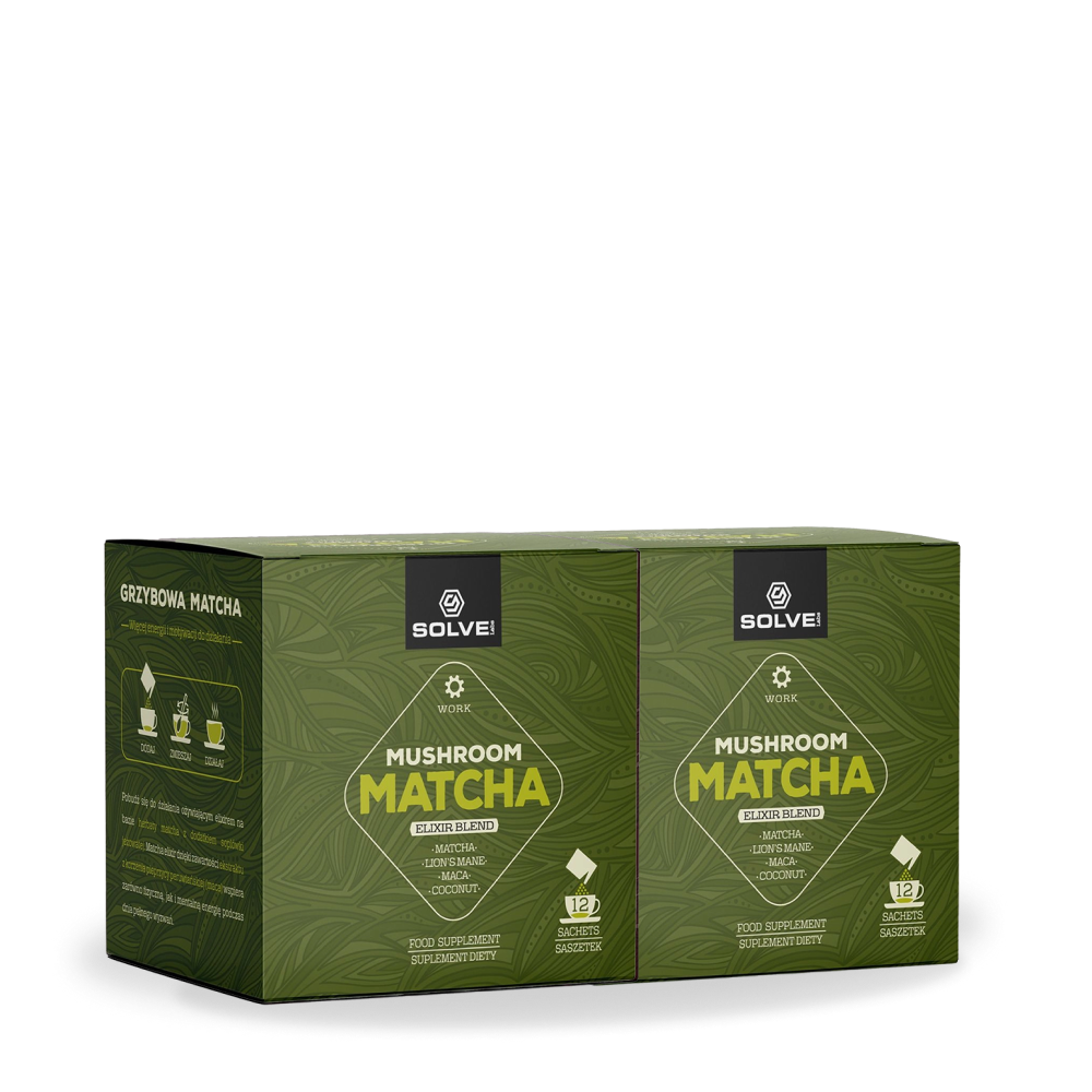 SolveLabs Mushroom Matcha with Lion's Mane for focus (view 12)