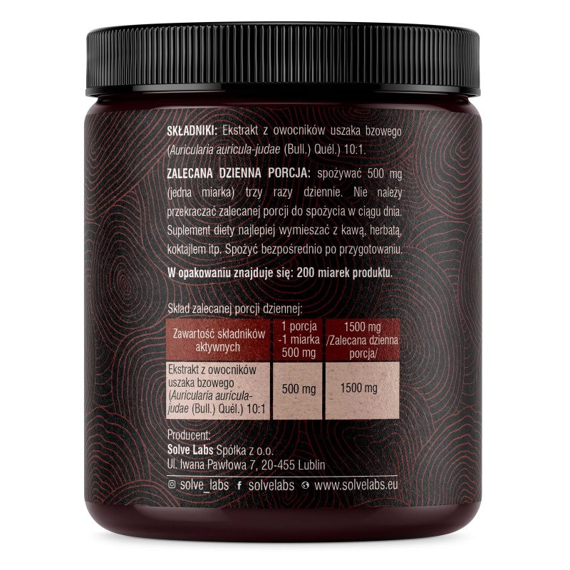 Auricularia powder pouch