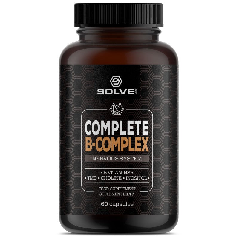 Solve Labs Complete B-Complex, 60 capsules
