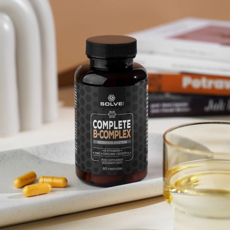 Complete B-Complex jar with capsules