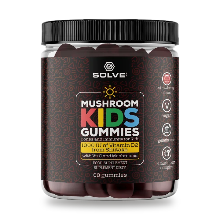 Solve Labs Pilz-Gummies für Kinder