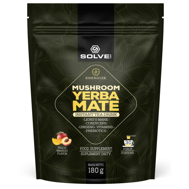 Solve Labs Mushroom Yerba Mate, 180 g
