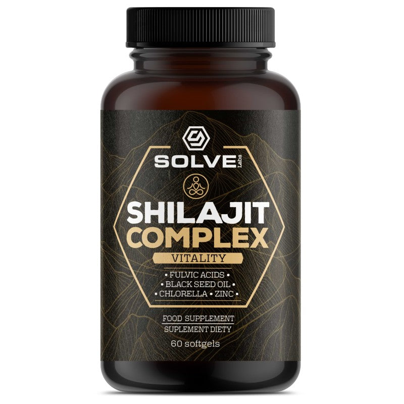 Solve Labs Shilajit Complex, 60 softgels