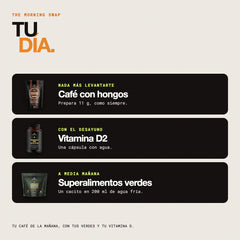 Tu día: cuándo tomar cada uno de los tres