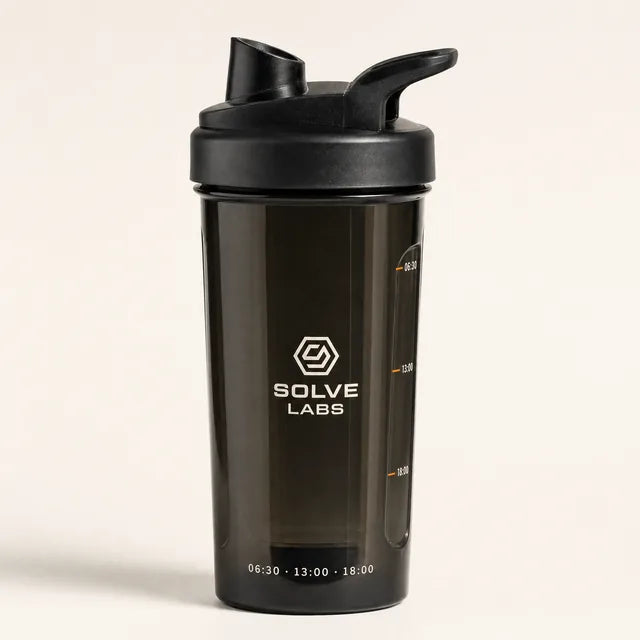 The Day Shaker, a smoke-black shaker