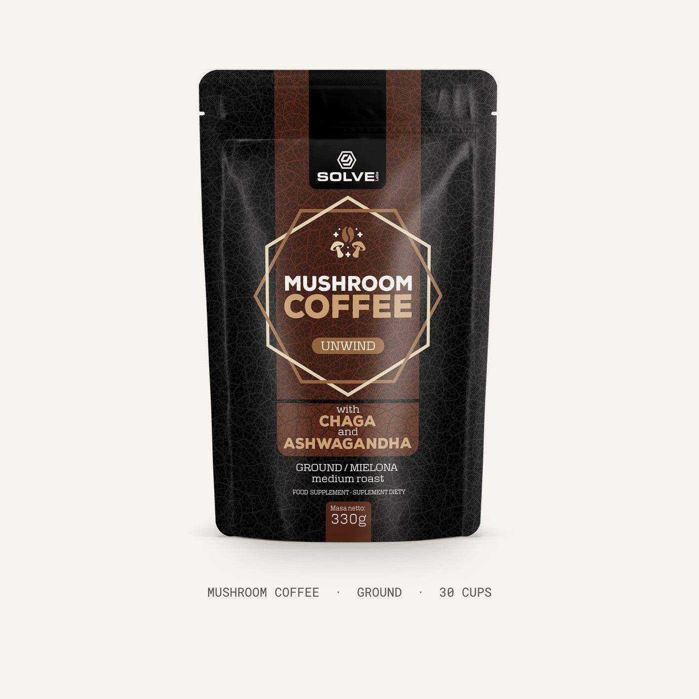 Solve Labs Mushroom Coffee