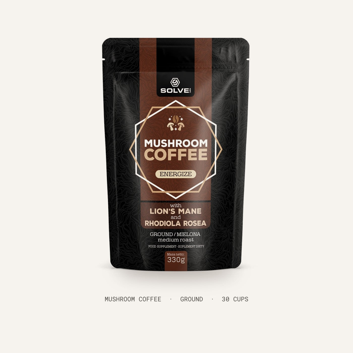 Solve Labs Mushroom Coffee