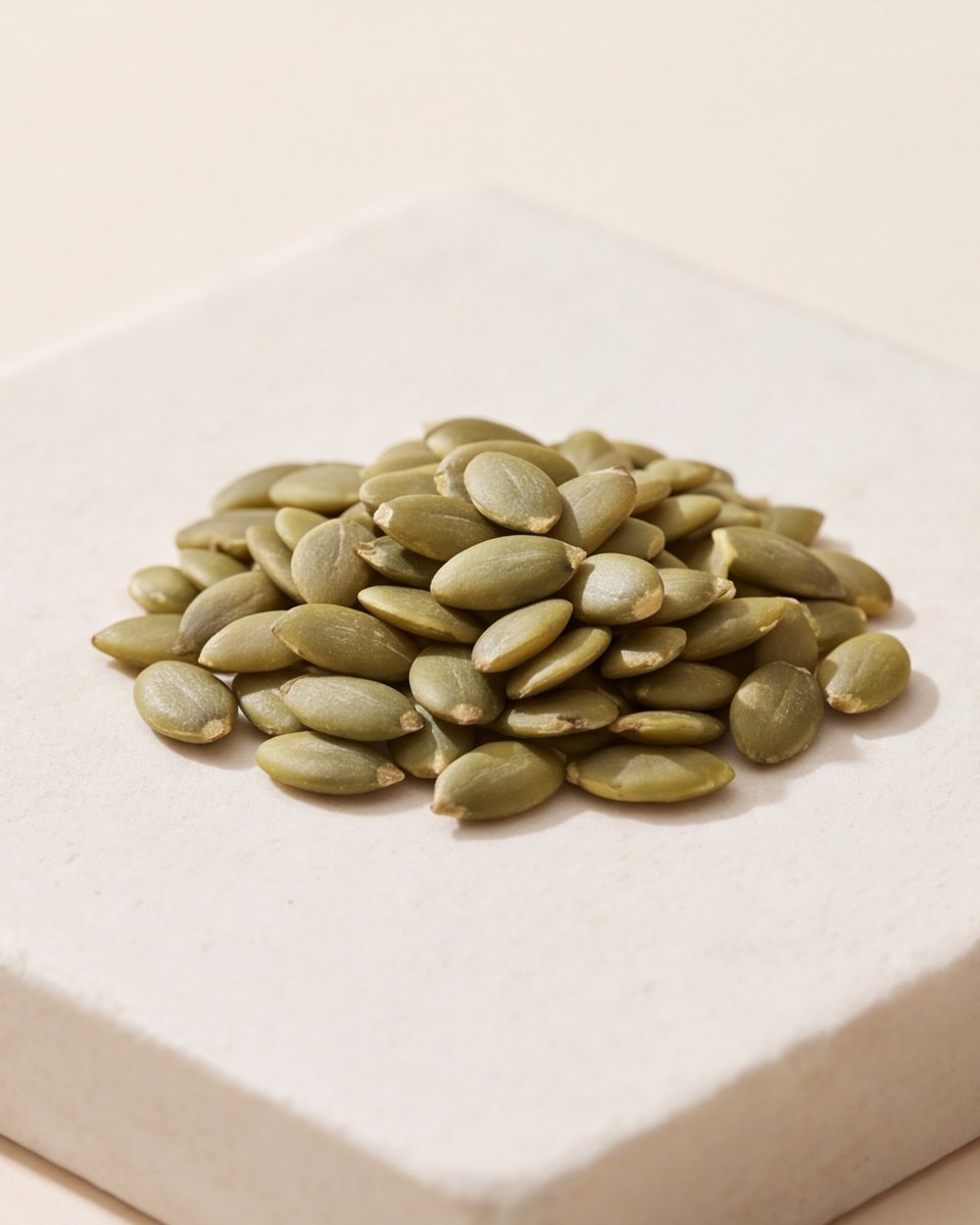 Pumpkin protein, close up