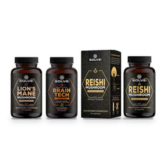 Lion’s Mane pur – gélules, Brain Tech (nootropique), Reishi pur – gélules