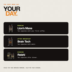 Your day: when to take each of the three