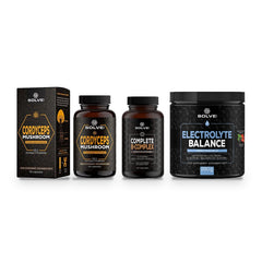 Cordyceps pur – gélules, Complexe B complet, Électrolytes